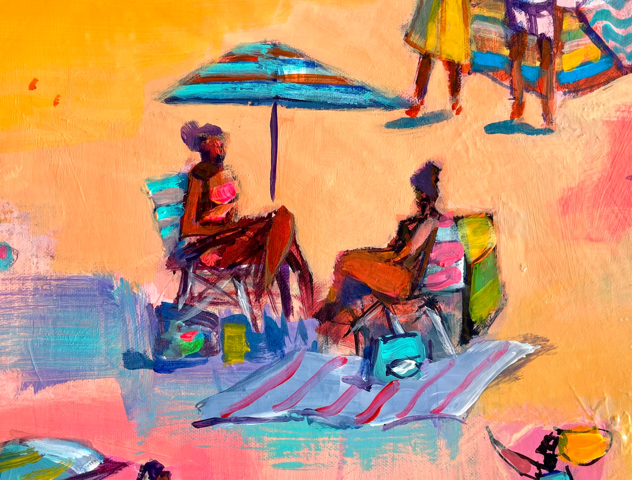 Sunscatter Stories by Allen Wittert |  Closeup View of Artwork 