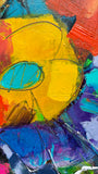 Original art for sale at UGallery.com | Abstract Bouquet by Allen Wittert | $4,700 | acrylic painting | 39.25' h x 47.25' w | thumbnail 4