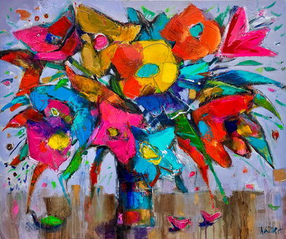 Abstract Bouquet by Allen Wittert | Artwork Main Image