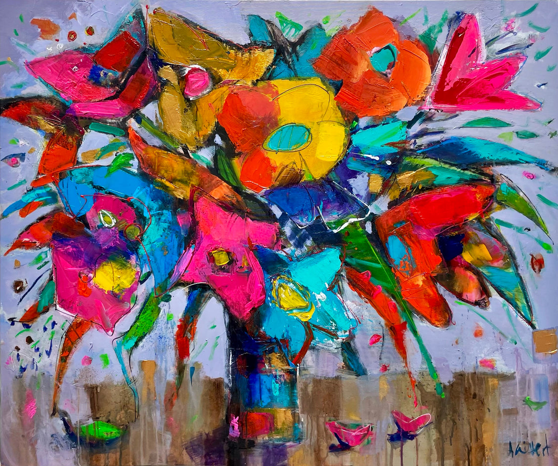 Abstract Bouquet by Allen Wittert |  Artwork Main Image 