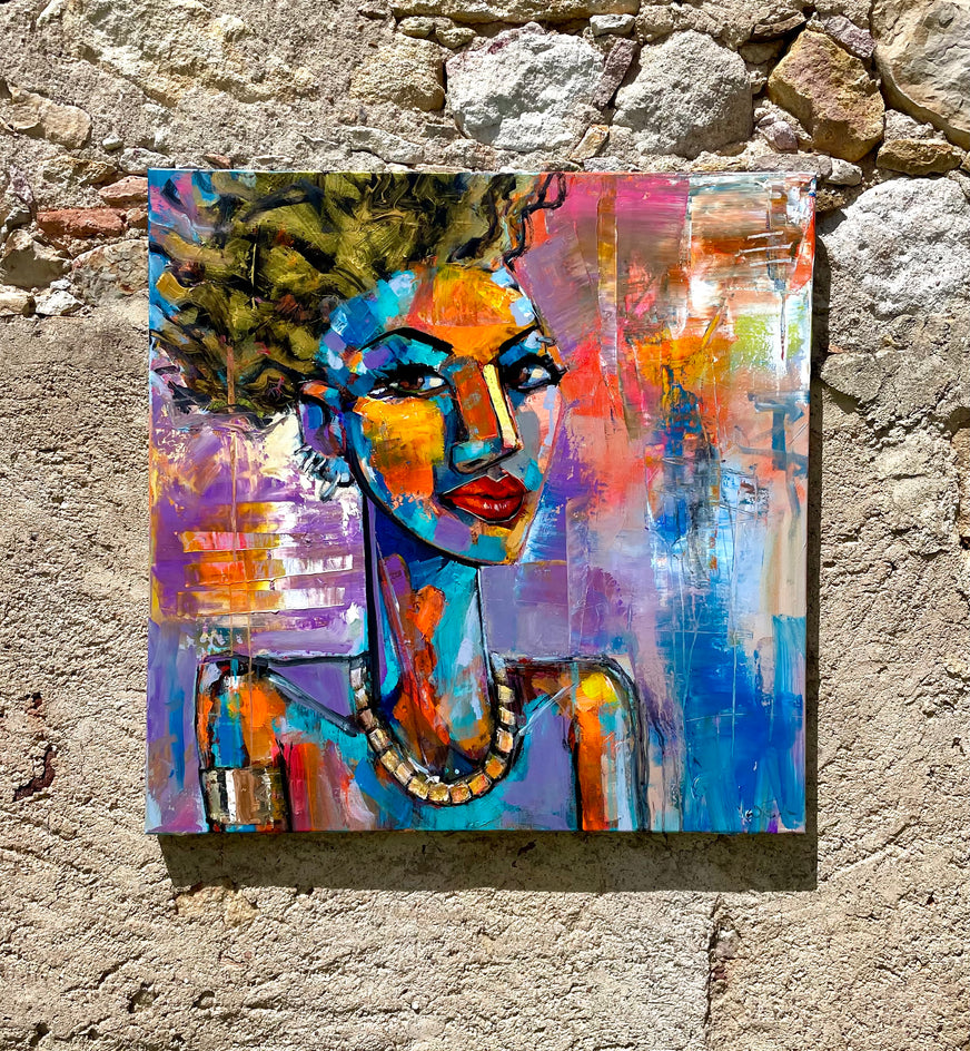 American Woman by Allen Wittert |  Context View of Artwork 