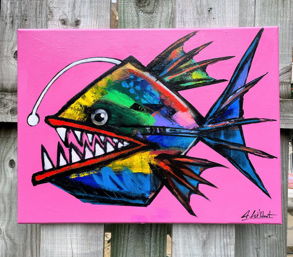 Anglerfish by Allen Wittert |  Context View of Artwork 