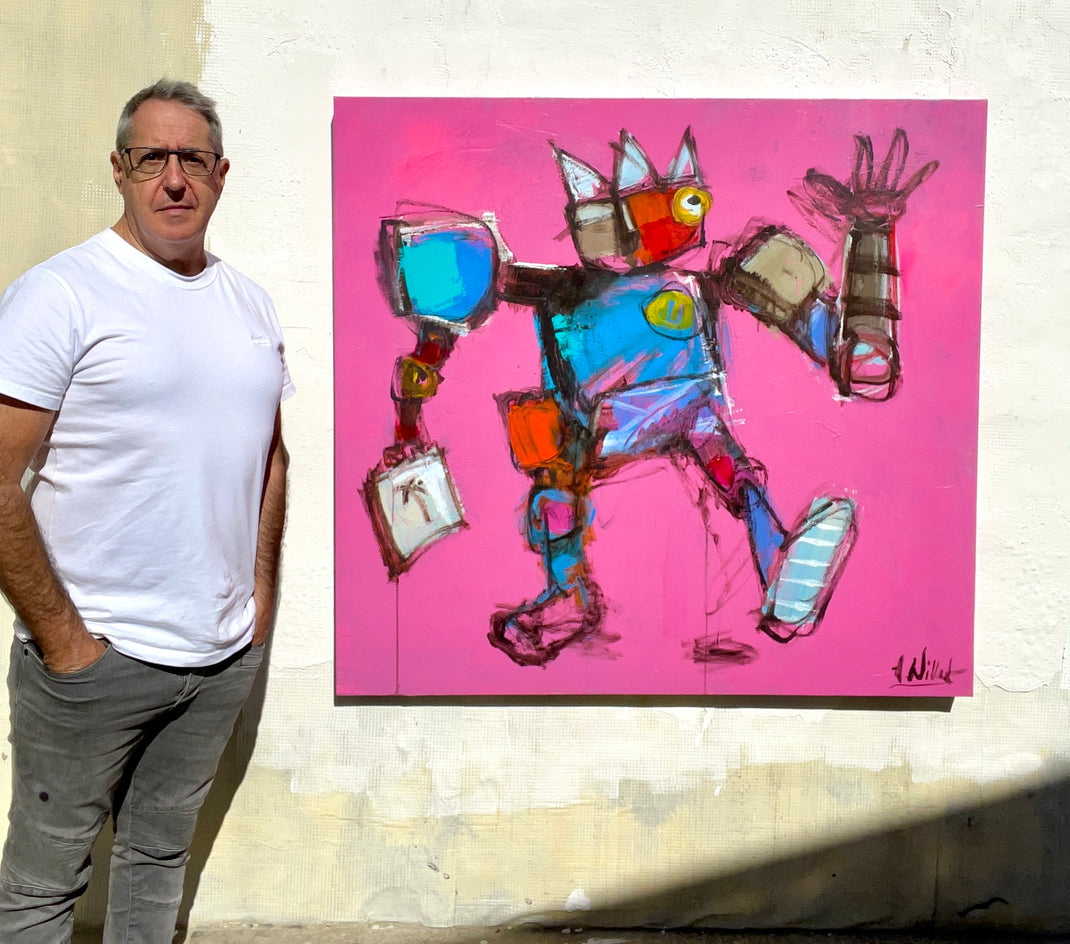 Best Foot Forward by Allen Wittert |  Context View of Artwork 