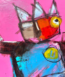 Original art for sale at UGallery.com | Best Foot Forward by Allen Wittert | $5,100 | acrylic painting | 44' h x 47.25' w | thumbnail 4