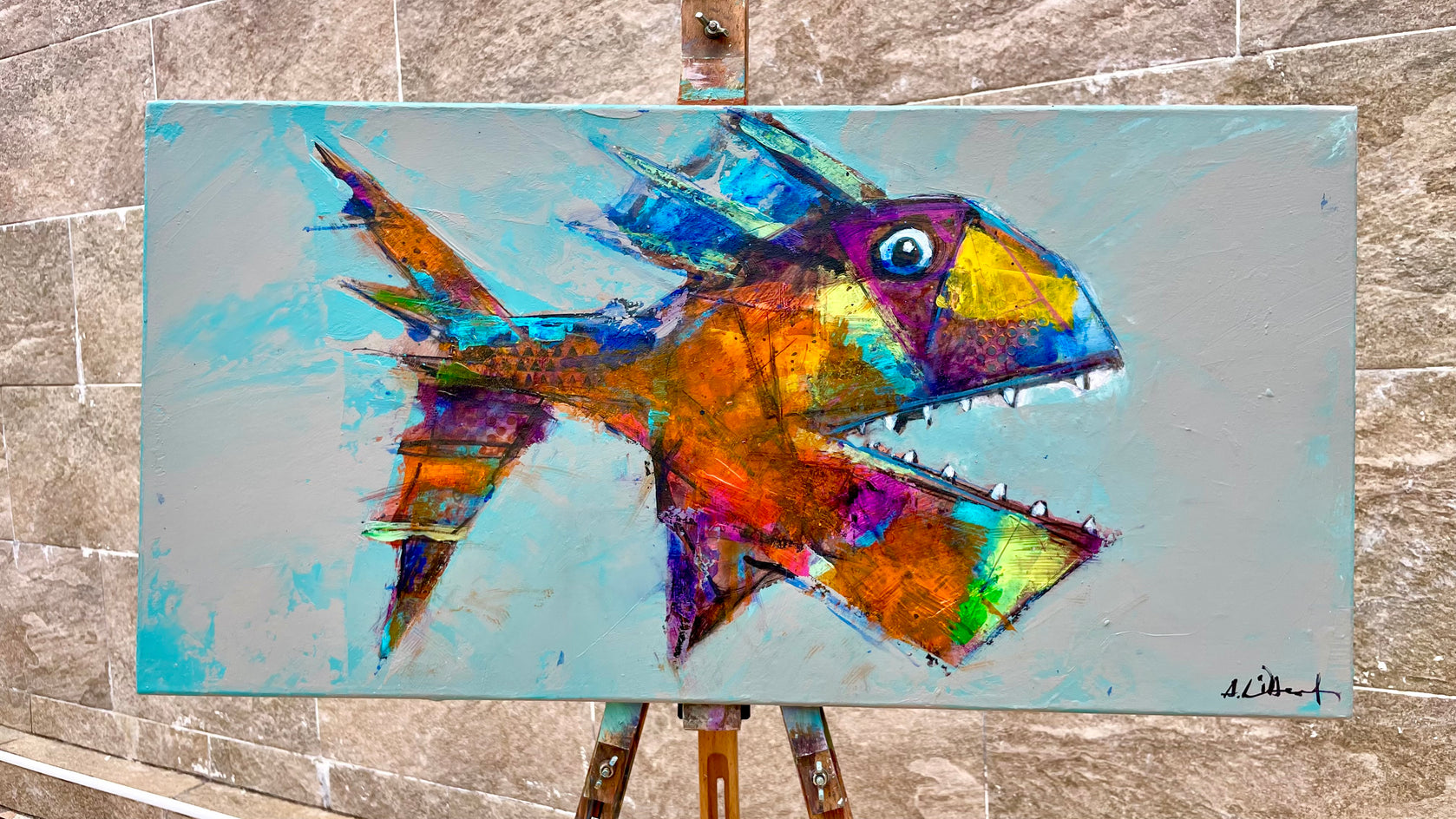 Bite Me by Allen Wittert |  Context View of Artwork 