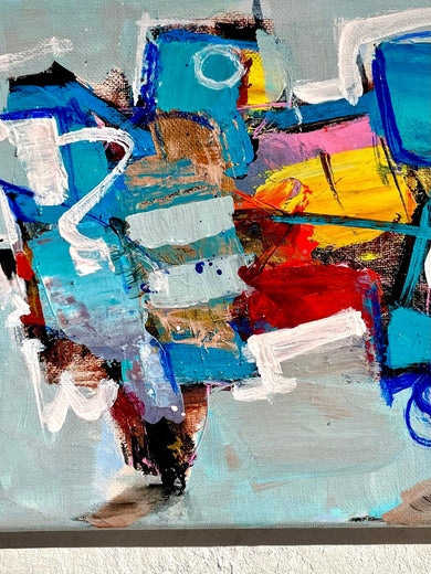 Bots Don’t Need Swimsuits by Allen Wittert |   Closeup View of Artwork 