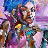 Original art for sale at UGallery.com | Bronze and Gold by Allen Wittert | $4,200 | acrylic painting | 35.5' h x 35.5' w | thumbnail 1