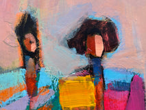 Original art for sale at UGallery.com | Catwalk by Allen Wittert | $800 | acrylic painting | 16' h x 20' w | thumbnail 4