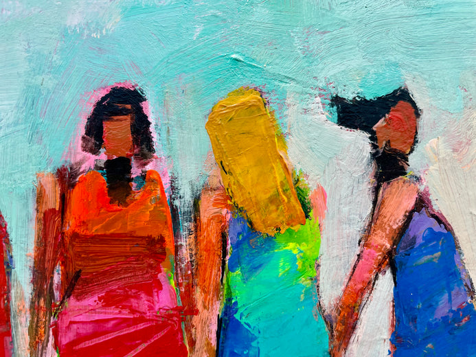 Choreography of the Everyday by Allen Wittert |   Closeup View of Artwork 