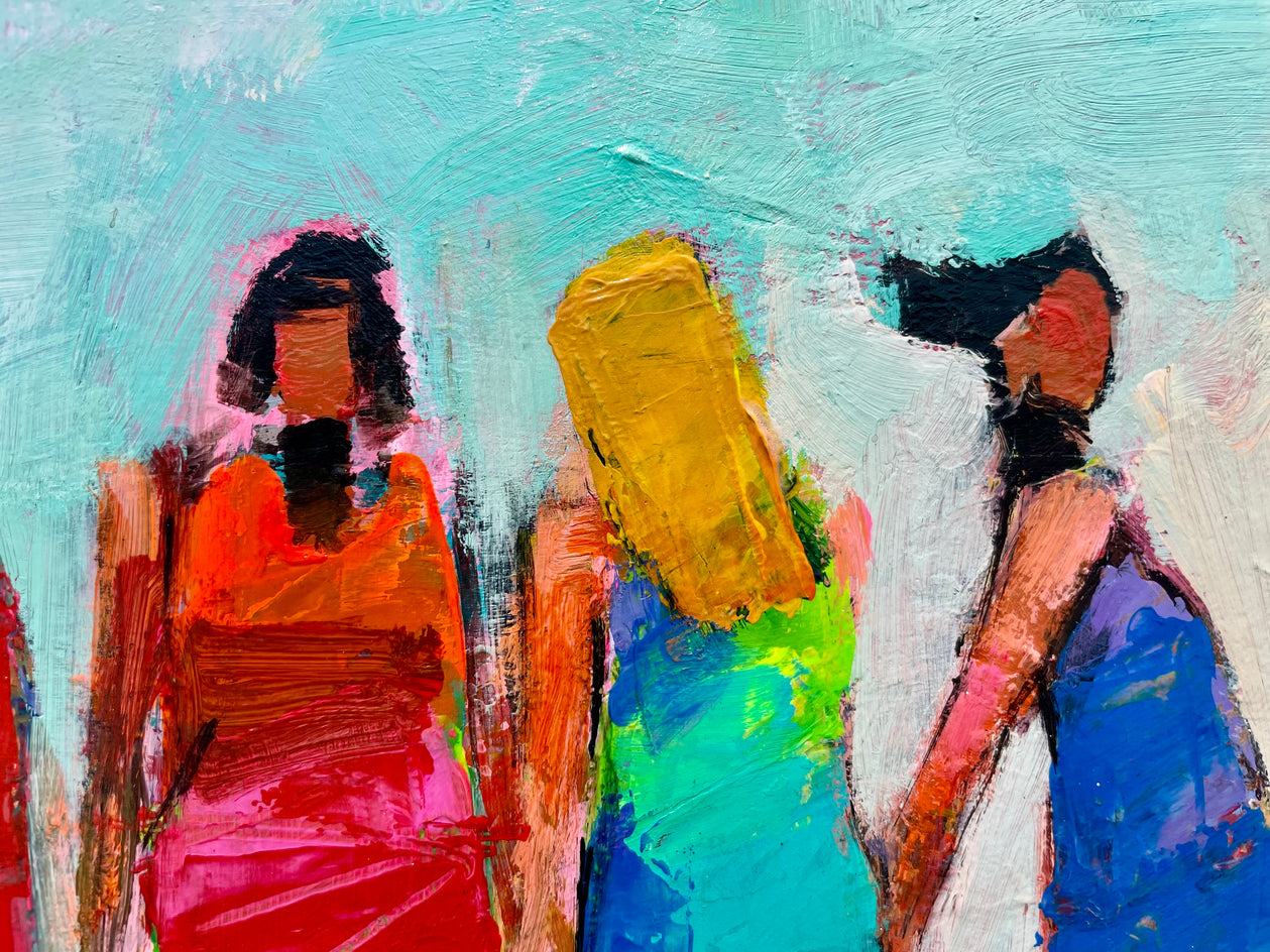 Choreography of the Everyday by Allen Wittert |  Closeup View of Artwork 