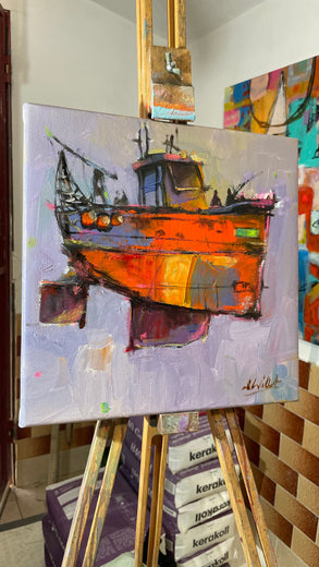 Clam Hunter by Allen Wittert |  Context View of Artwork 