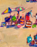 Original art for sale at UGallery.com | Dolce by the Sea by Allen Wittert | $4,400 | acrylic painting | 35.5' h x 35.5' w | thumbnail 4