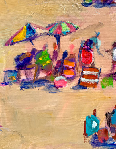 Dolce by the Sea by Allen Wittert |   Closeup View of Artwork 
