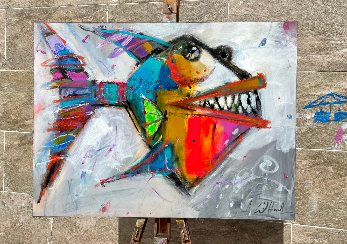 Dream Chaser by Allen Wittert |  Context View of Artwork 