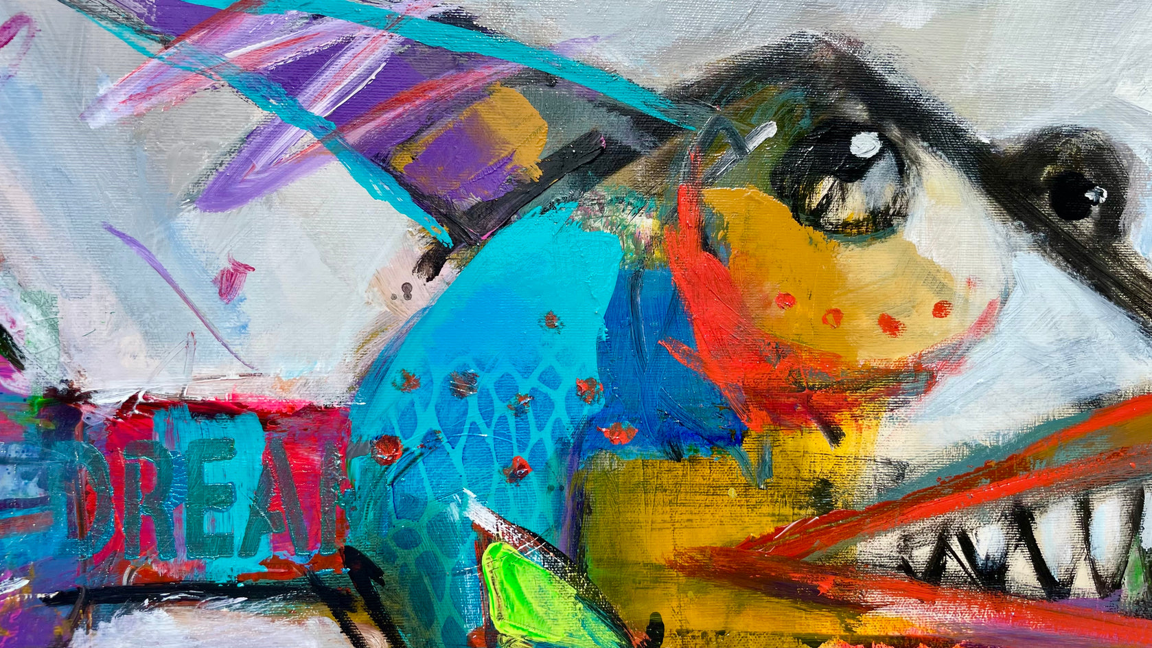 Dream Chaser by Allen Wittert |  Closeup View of Artwork 
