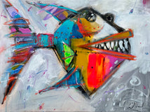 Original art for sale at UGallery.com | Dream Chaser by Allen Wittert | $1,350 | acrylic painting | 24' h x 31.5' w | thumbnail 1