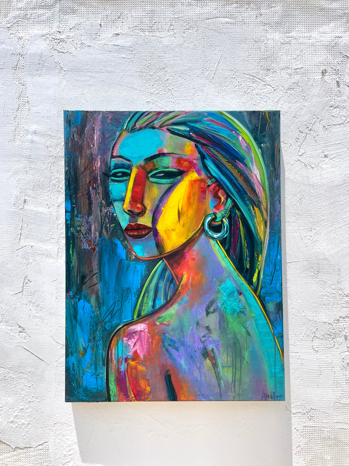 Echoes of a Tropical Muse by Allen Wittert |  Context View of Artwork 