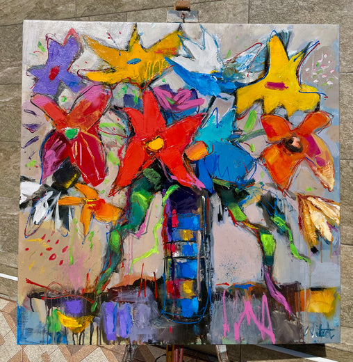 Electric Bloom by Allen Wittert |  Context View of Artwork 