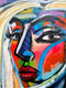Original art for sale at UGallery.com | Electric Muse by Allen Wittert | $3,500 | acrylic painting | 44' h x 36' w | thumbnail 4