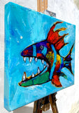 Original art for sale at UGallery.com | Finn McFlav by Allen Wittert | $800 | acrylic painting | 16' h x 20' w | thumbnail 2