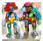 Original art for sale at UGallery.com | Good Things Ahead by Allen Wittert | $4,650 | acrylic painting | 44' h x 48.25' w | thumbnail 3