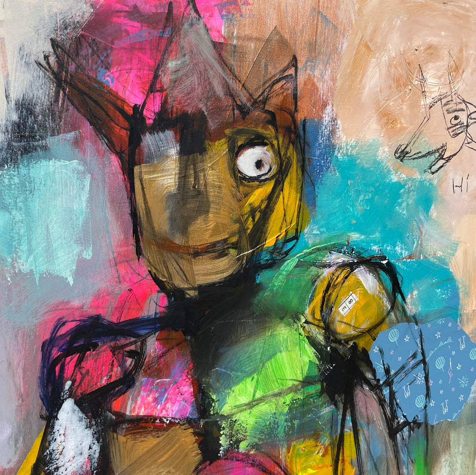 Good Things Ahead by Allen Wittert |  Closeup View of Artwork 