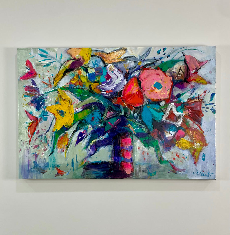 Gorgeous Swirl by Allen Wittert |  Context View of Artwork 