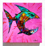 Original art for sale at UGallery.com | Jaws of Joy by Allen Wittert | $800 | acrylic painting | 16' h x 16' w | thumbnail 3