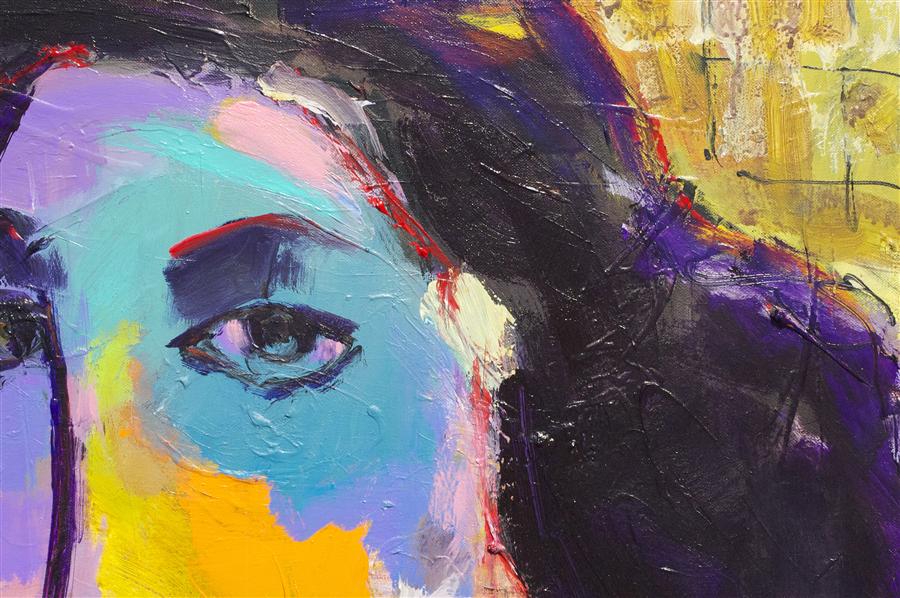 Kerry Anne by Allen Wittert |  Side View of Artwork 