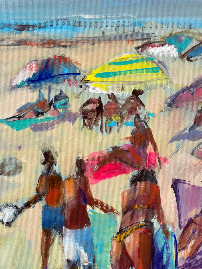 Late September Sun by Allen Wittert |  Closeup View of Artwork 