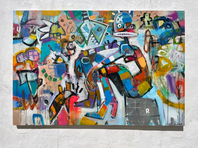 Meditation Endurance by Allen Wittert |  Context View of Artwork 