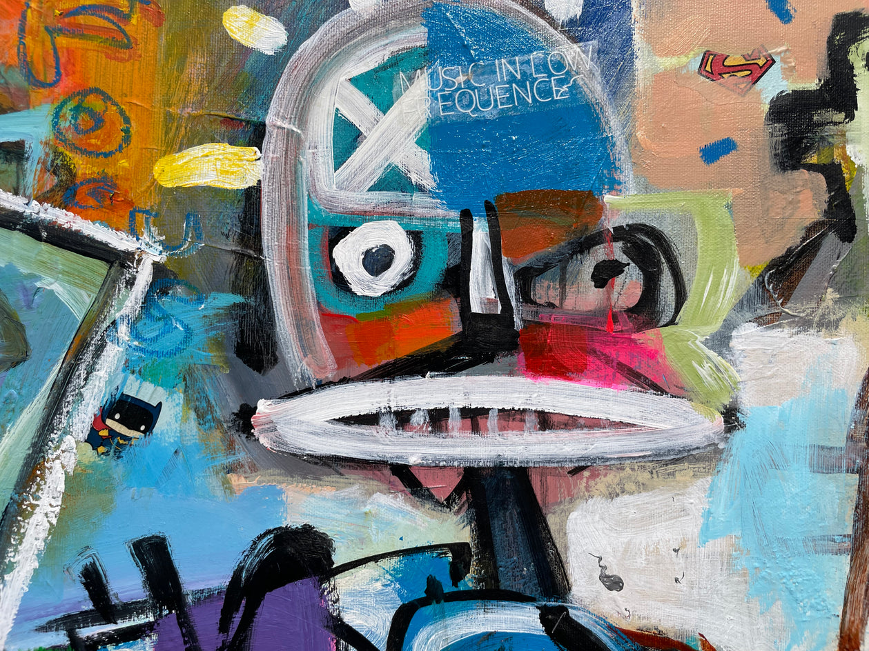 Meditation Endurance by Allen Wittert |  Closeup View of Artwork 