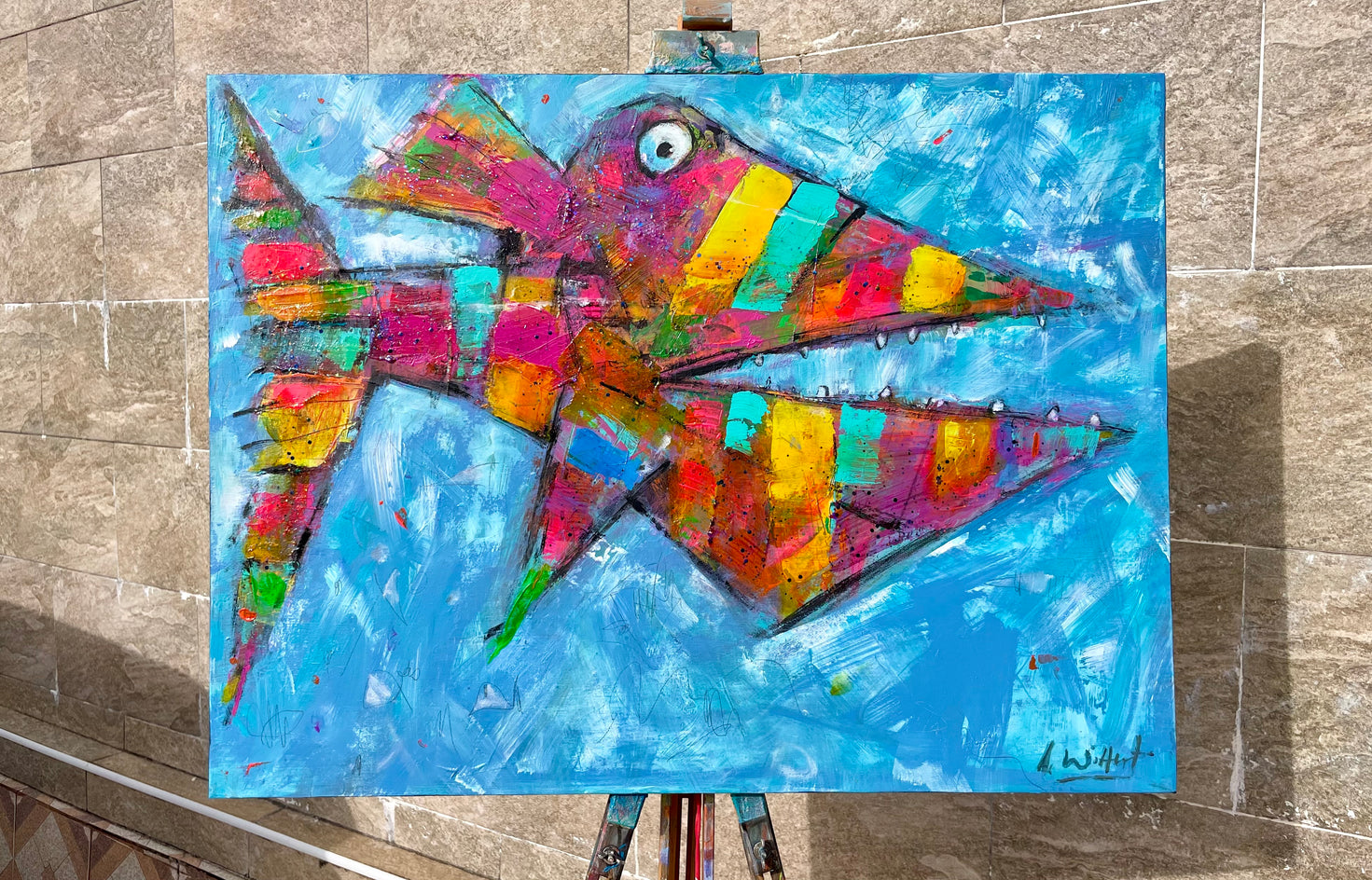 Electric Eric by Allen Wittert |  Context View of Artwork 