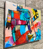 Original art for sale at UGallery.com | Mr Personality by Allen Wittert | $650 | acrylic painting | 10' h x 12' w | thumbnail 2