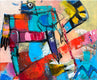 Original art for sale at UGallery.com | Mr Personality by Allen Wittert | $650 | acrylic painting | 10' h x 12' w | thumbnail 1