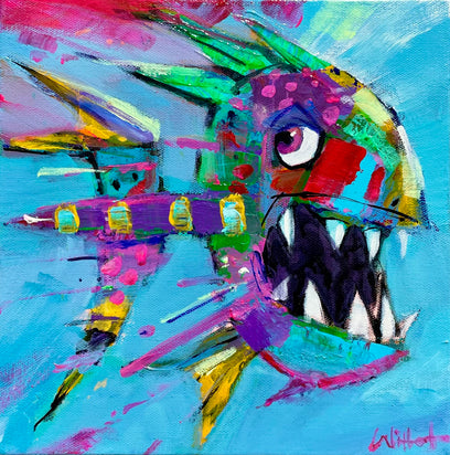 Neon Barracuda by Allen Wittert | Artwork Main Image