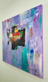 Original art for sale at UGallery.com | Old School Trawler by Allen Wittert | $4,100 | acrylic painting | 44' h x 48' w | thumbnail 2