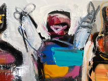 Original art for sale at UGallery.com | Overjoyed by Allen Wittert | $900 | acrylic painting | 16' h x 20' w | thumbnail 4