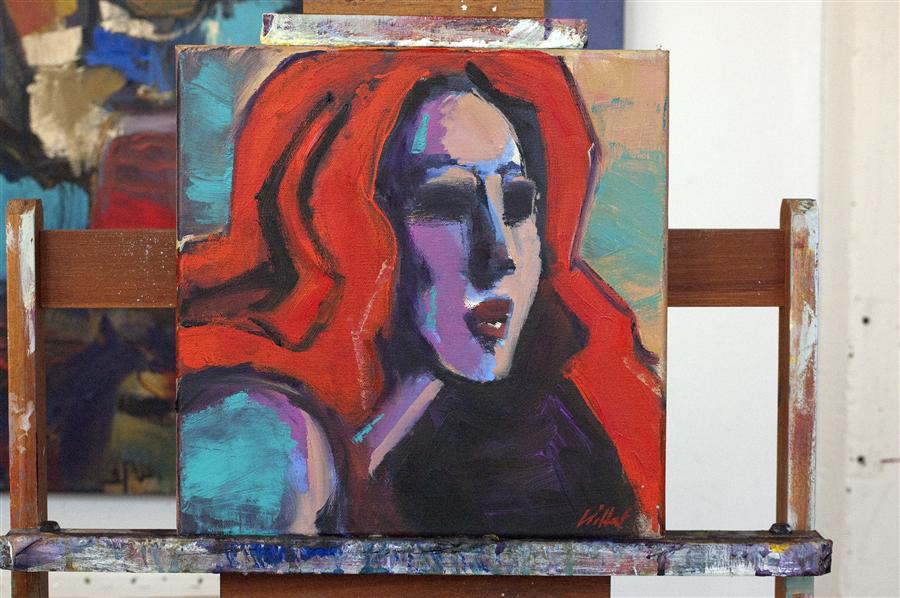 Redhead by Allen Wittert |  Context View of Artwork 