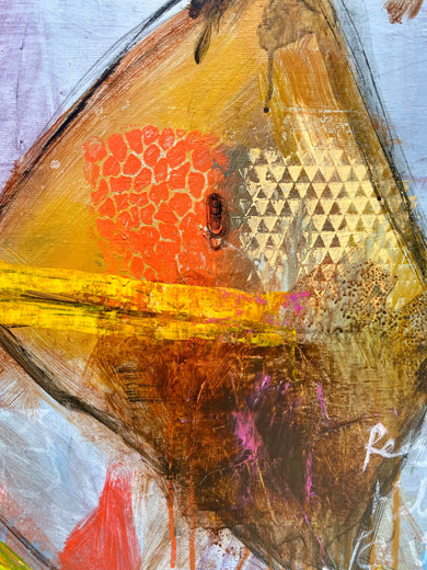 Reef Gathering by Allen Wittert |   Closeup View of Artwork 