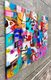 Original art for sale at UGallery.com | Signals Crossing by Allen Wittert | $3,500 | acrylic painting | 35' h x 47.1' w | thumbnail 2