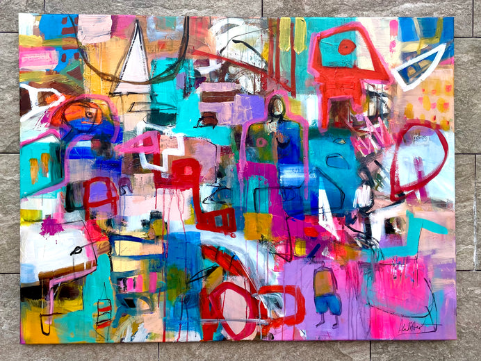 Signals Crossing by Allen Wittert |  Context View of Artwork 