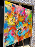 Original art for sale at UGallery.com | The Shape of Summer by Allen Wittert | $4,100 | acrylic painting | 43.5' h x 47.5' w | thumbnail 2