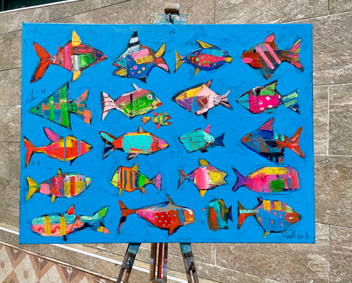 Tropical Traffic by Allen Wittert |  Context View of Artwork 