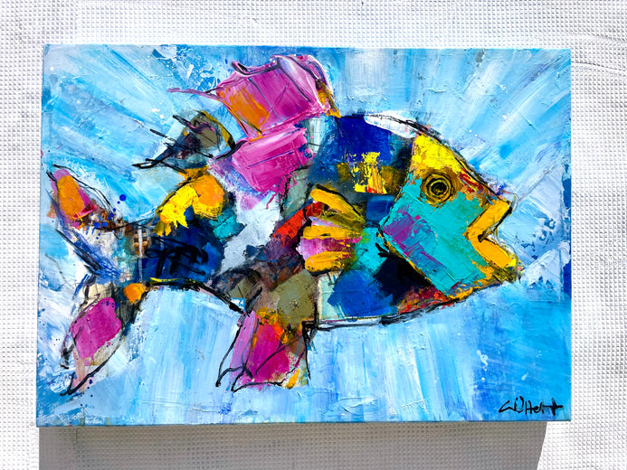 Coral Chaser by Allen Wittert |  Context View of Artwork 