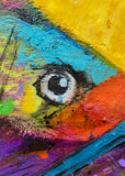 Original art for sale at UGallery.com | Bass, Grouper, Goldfish Hybrid by Allen Wittert | $1,150 | acrylic painting | 20' h x 20' w | thumbnail 4