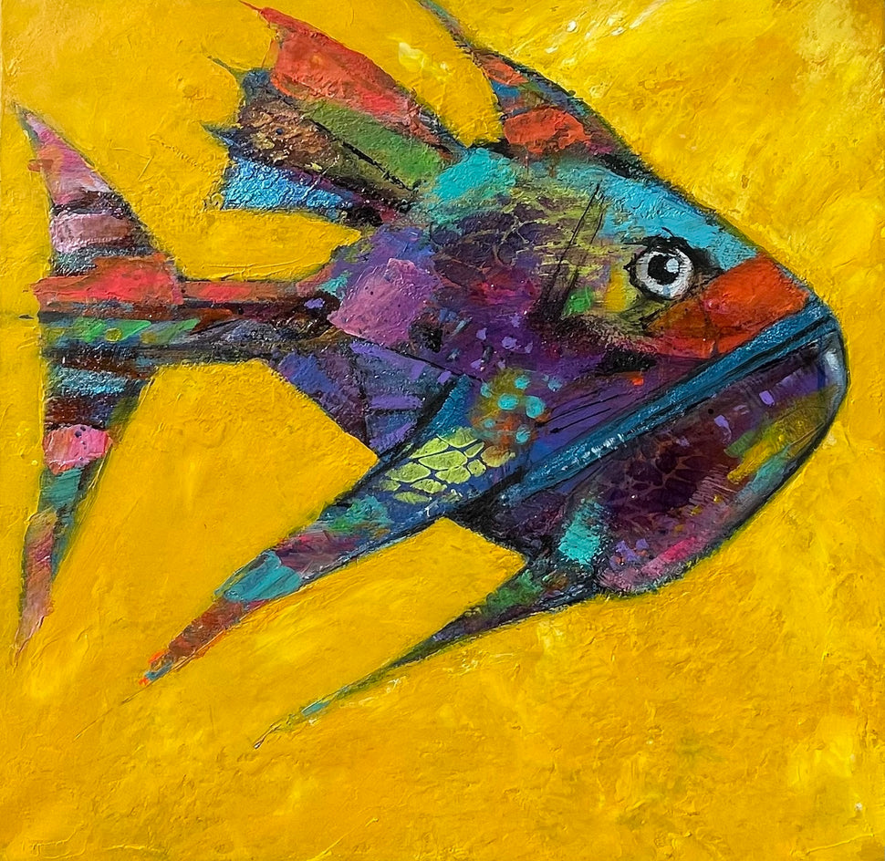 Bass, Grouper, Goldfish Hybrid by Allen Wittert |  Artwork Main Image 