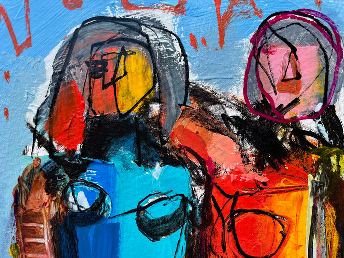 Unity in America by Allen Wittert |   Closeup View of Artwork 