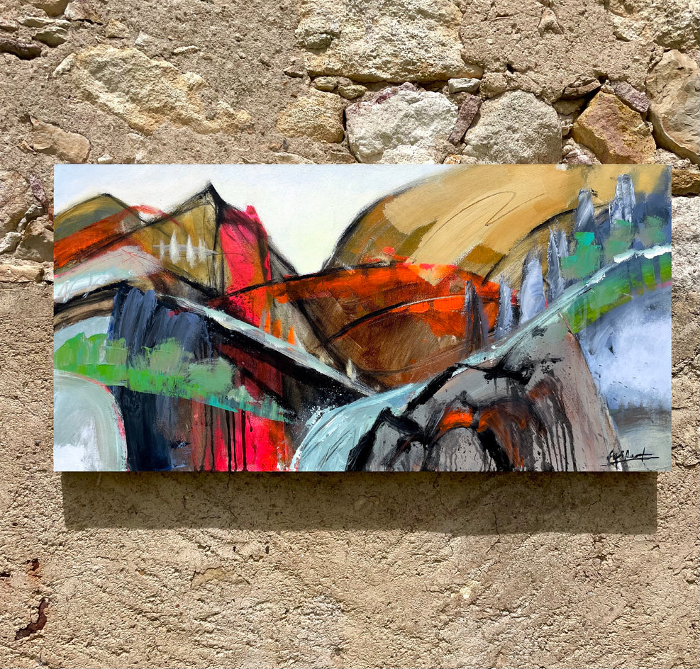 Where the Land Breaks by Allen Wittert |  Context View of Artwork 