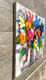 Original art for sale at UGallery.com | Wild ‘n Wanton by Allen Wittert | $2,850 | acrylic painting | 39.5' h x 39.5' w | thumbnail 2
